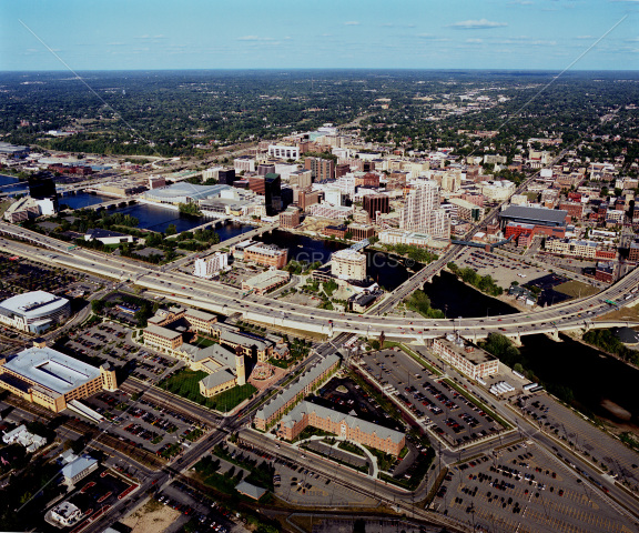 Grand Rapids in Kent County, Michigan